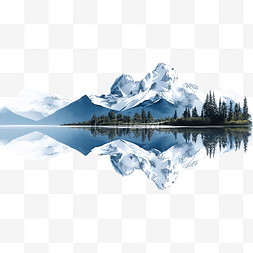 美丽河湖展板图片_山和湖