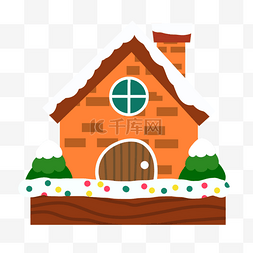 城市建筑图片_糖果饼干别墅小屋