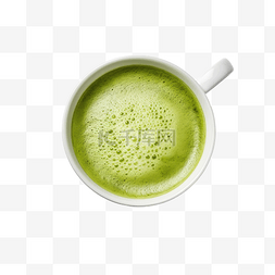一杯绿色抹茶