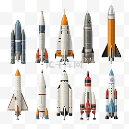 蓝色效果图图片_火箭和行星 3d 效果图集合