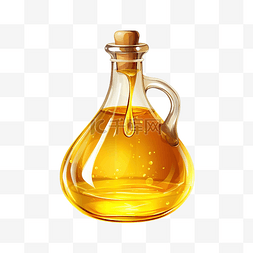 gui铁板图片_瓶子里的黄色药水插画gui元素