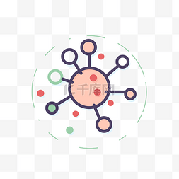 网络图的图形 向量