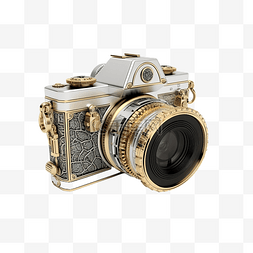 攝像機图片_具有高质量渲染的 3D 相机对象