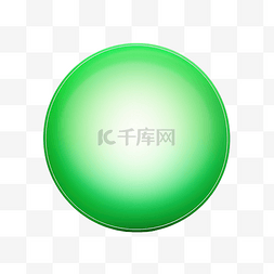 方形绿色按钮图片_绿色渐变圆圈