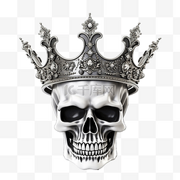 頭骨和皇冠