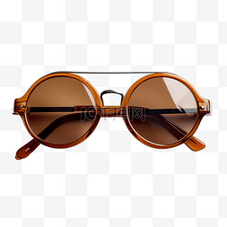 时髦眼镜图片_棕色太阳镜眼镜