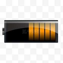 电气试验图片_黄色电池电量显示