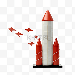 火箭图形图片_成长图火箭