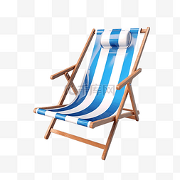 沙滩椅图片_3d 沙滩椅