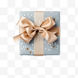 美丽的蝴蝶结图片_圣诞组合物，配有礼品盒和美丽的