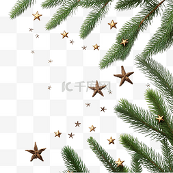 星星饰品图片_圣诞节作文 枞树枝 星星 装饰品