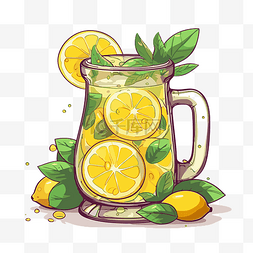 杯檸檬水 向量