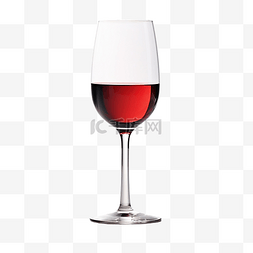 水晶杯图片_一杯紅酒