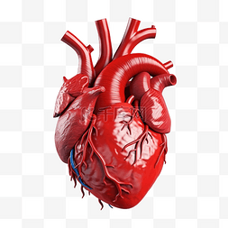 人体三维图片_人体心脏内部器官心脏形状人体心