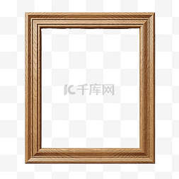 透明png相框图片_木製相框