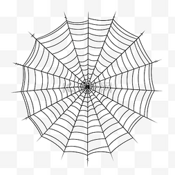 孤立的蜘蛛网涂鸦