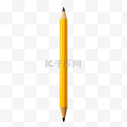 铅笔与橡皮图片_与剪切路径隔离的铅笔