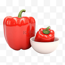 盐胡椒图片_厨房里的 3d 插图胡椒