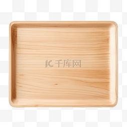 棕色圆形木板图片_隔离的空矩形木板或托盘