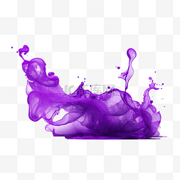 社交布局图片_社交媒体模板背景与紫色液体免费