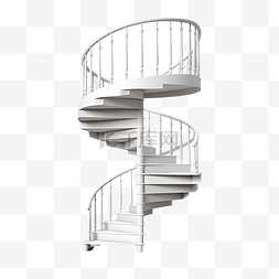 外部楼梯图片_螺旋楼梯 现实 3d 对象