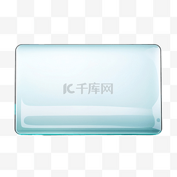 长方形标签透明图片_矩形玻璃板