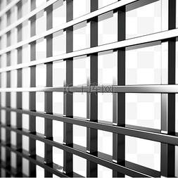 网格栅栏图片_关闭窗户或监狱牢房上的铁条或金
