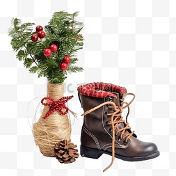 红靴子图片_圣诞作文靴子的礼物
