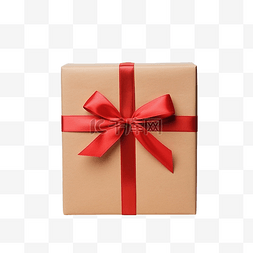 木盒图片_明亮的圣诞礼物盒，用羊皮纸包裹