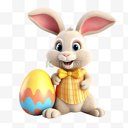復活節兔子用雞蛋