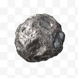 石流星图片_3d 小行星渲染对象图
