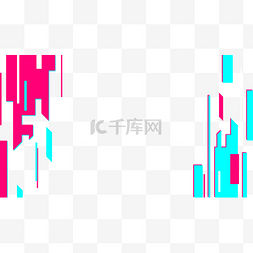 线条粉色图片_tik tok抽象边框渐变