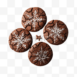 圣诞巧克力饼干
