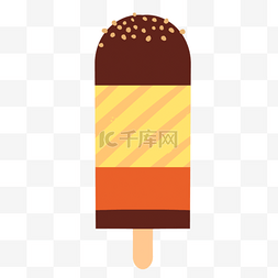 卡通冰激凌甜筒图片_夏季食品冰糕