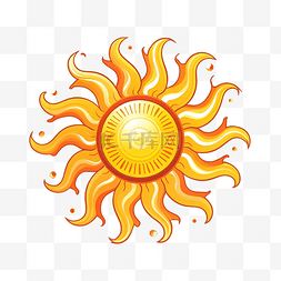 太阳光线图片_太阳的插图