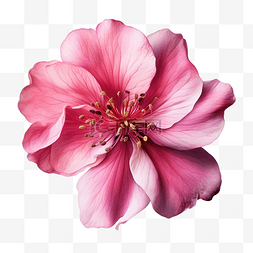 禅竹子图片_现实的粉红色花