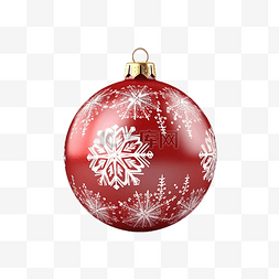 红色圣诞球背景图片_圣诞节庆祝活动的白色图案的红色
