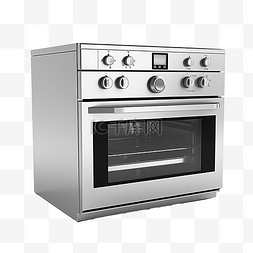 厨具烤箱图3d