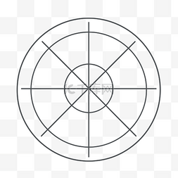 简单的指南针图片_简单的圆形指南针 向量