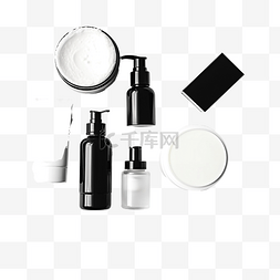 护发工具图片_单调护发素乳液化妆护肤工具