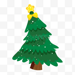 圣诞节圣诞树绿色