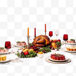 一代宗师图片_圣诞节家庭餐桌概念
