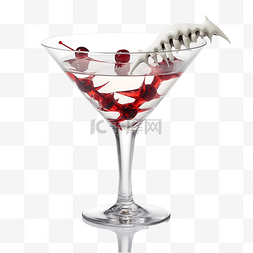 酒杯上的酒图片_马提尼吸血鬼，下巴在桌子上的玻