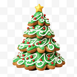 装饰饼干圣诞树