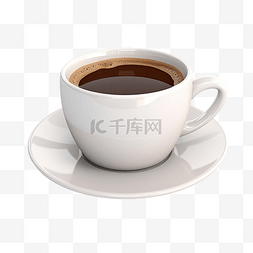 一杯咖啡3d图片_3d 一杯咖啡