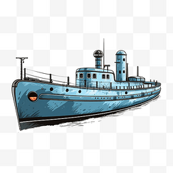 海洋战舰背景图片_潜艇船复古