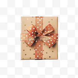 购物礼品卡图片_圣诞快乐卡，礼品盒用牛皮纸包裹