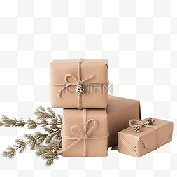 环保快乐图片_零浪费环保工艺纸包装的圣诞礼品