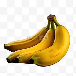 新鲜香蕉片图片_黄色香蕉片