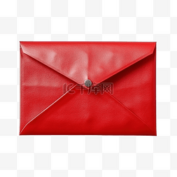 白色信封样机图片_打开与样机剪切路径隔离的红包